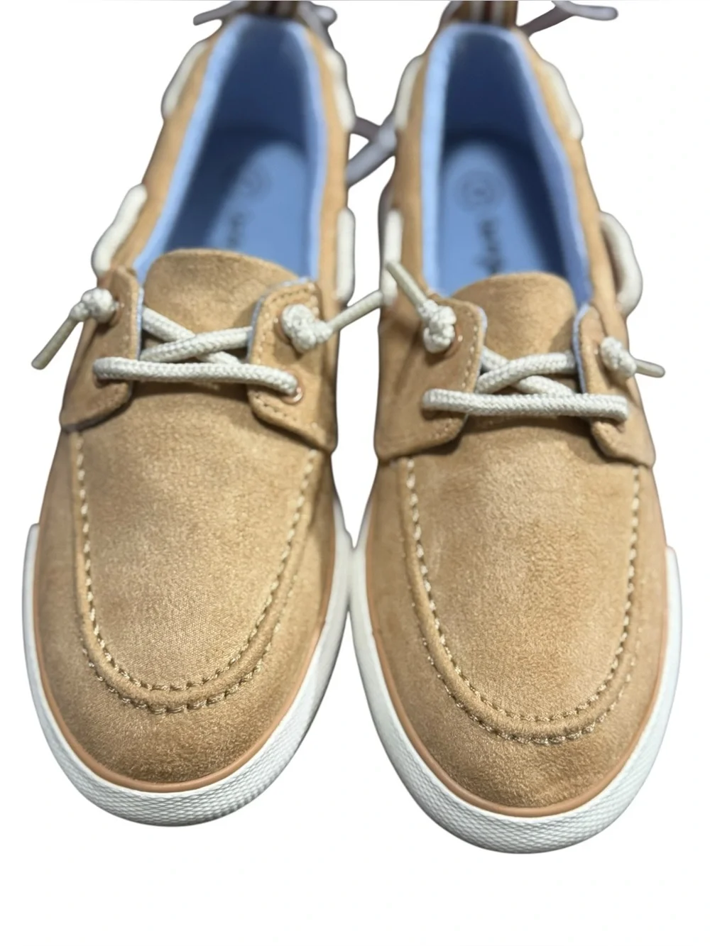 Cat & Jack Reece Boat Shoes Sz 13 Tan NWT